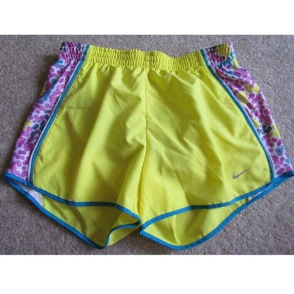 Nike Dri-Fit Running Shorts Sz. Small Bright Yellow